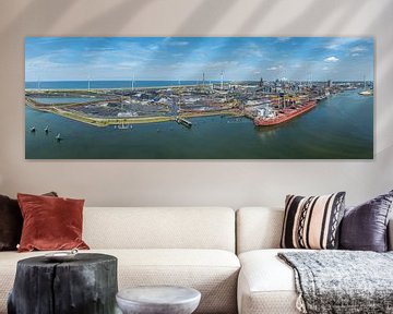 Hoogovens staalfabriek in Velsen aan de Noordzee van Sjoerd van der Wal Fotografie