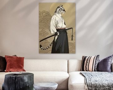 Witte tijger-samoerai van MIROKKU
