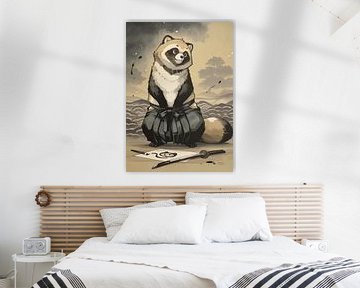 Tanuki samoerai van MIROKKU