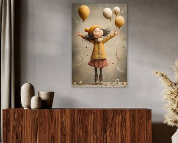 The carnival girl by Heike Hultsch