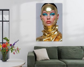 Goud glanzen van FRESH Fine Art