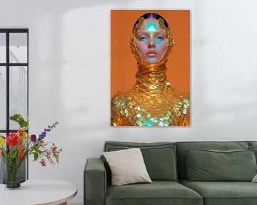 Goud uitstralen van FRESH Fine Art