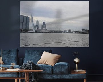de Erasmusbrug in Rotterdam van Jeroen Franssen