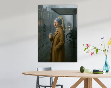 Meisje met de parel in Amsterdam van But First Framing