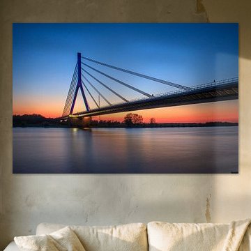 Lower Rhine Bridge Wesel by Frank Heldt