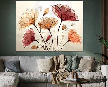 Fleurs éthérées