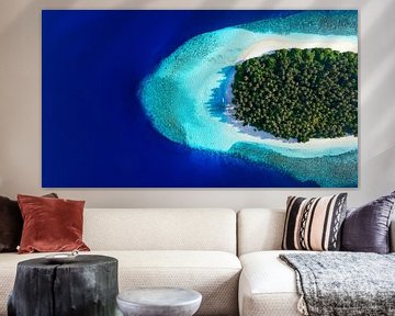 Koraaleiland in de Indische Oceaan van Tilo Grellmann