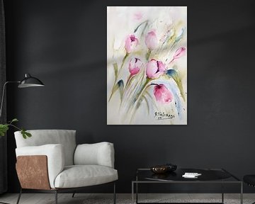 Roze Tulpen