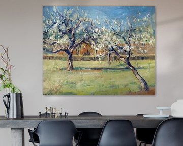 Appelbloesem van Nop Briex