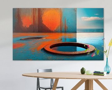 Roest Kunst aan Zee-02a van Rautenberg Digital Art Maritim