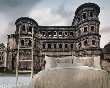 De Romeinse poort van Trier | Porta Nigra | Duitsland