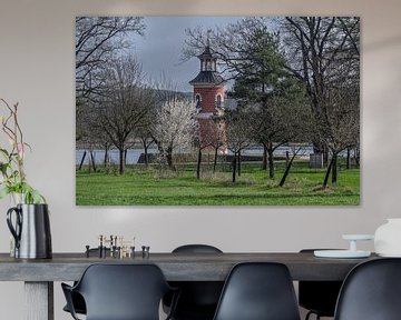 Vuurtoren Moritzburg van Ralf Hickmann