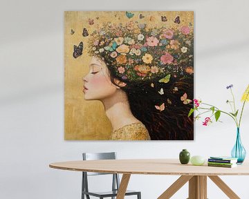 Vrouwen Bloemen van Blikvanger Schilderijen