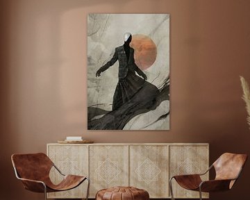 Surrealisme van Abstract Schilderij