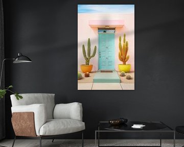 Pastellfarben in Palm Springs von Philippe HUGONNARD