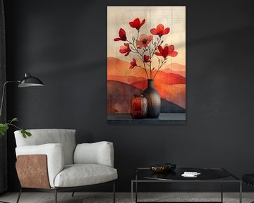 Magnolia Glow – Vlam in Vaas van Studio Ypie