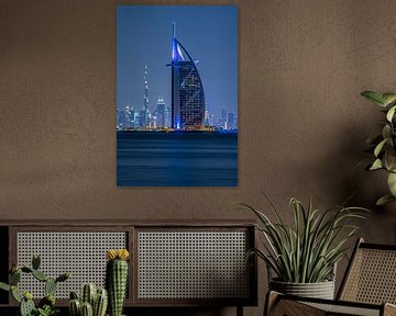 Dubai Skyline by Achim Thomae Photography