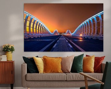 Meydan Bridge Dubai von Achim Thomae Photography