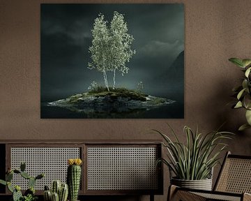Berken in het Zachte Licht van de Maan van Karina Brouwer