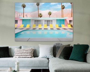 Palm Springs zwembad dag van Philippe HUGONNARD
