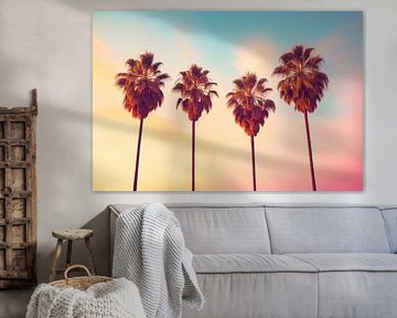 Coucher de Soleil à L.A sur Philippe HUGONNARD