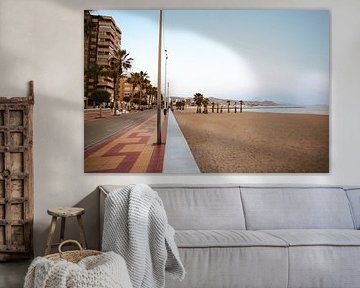 Sonnenuntergang an der spanischen Küste - El Campello