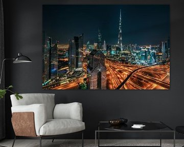 Dubai Skyline by Achim Thomae Photography