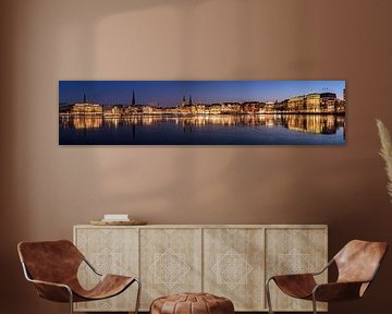 Panorama Binnenalster Hamburg