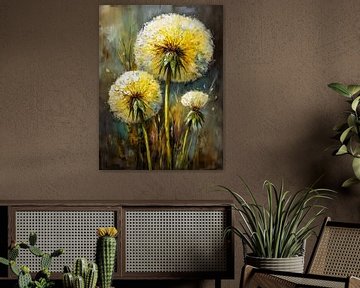 Paardenbloem dans in het avondlicht van Max Steinwald