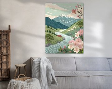 Sereniteit in de lente van Artistic