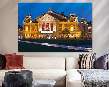Concertgebouw te Amsterdam van Anton de Zeeuw