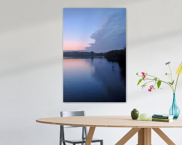 Sonnenaufgang in den Dünen der Amsterdamer Wasserversorgung von sofie van den Nouland