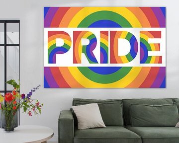 Pride Tekst Kunst Regenboog
