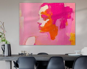 Vrouwenportret | Levendig Portret van een Vrouw van De Mooiste Kunst