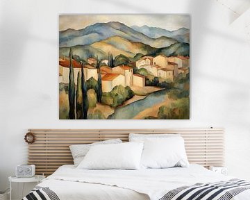 Dorpsgezicht | Valley Whisper van De Mooiste Kunst