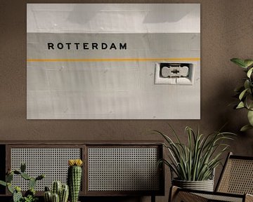 De boeg van de ss Rotterdam van scheepskijkerhavenfotografie