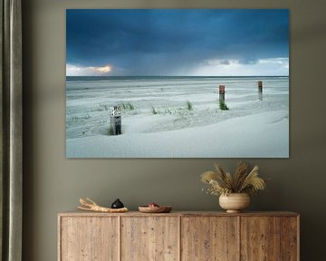 Wadden coast under cloudy threat by Fotografiecor .nl