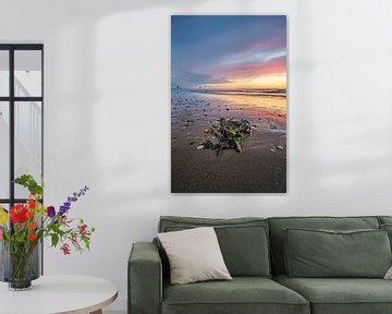 Zeeuwse kust bij Zonsondergang van Fotografiecor .nl