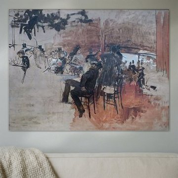 Giovanni Boldini - Café Scene