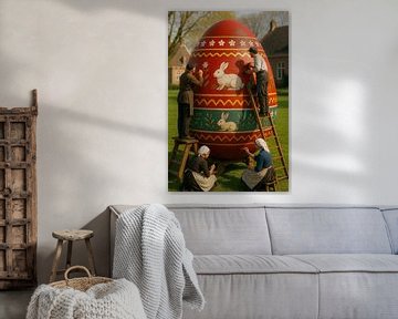 Vintage Paasvreugde: Een Ei vol Verhalen van But First Framing
