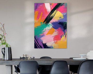 Storm in the colour field