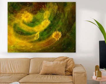 Dance of the sunflowers by Pauline Weder, wederfotografie