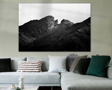 Mountain peak on Isle of Skye by Skyler Muller