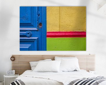 Où la couleur joue un rôle prépondérant : Porte à Valence sur Silvia Thiel