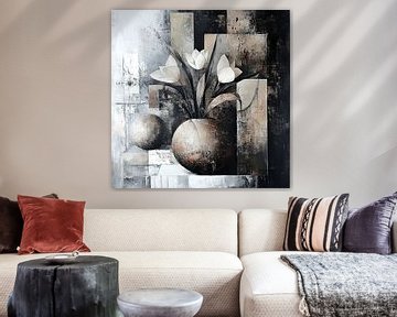 Schilderij bloemen 99.9662 van ARTEO Schilderijen