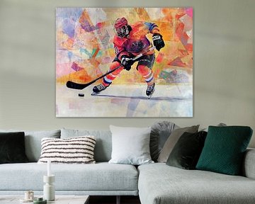 Hockey speler van OMG Art