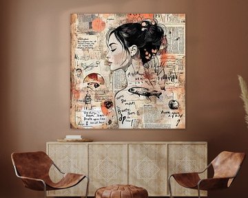 Droomportret Vrouw van Marijke Trienekens
