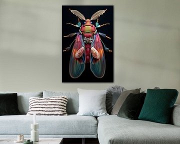 Prachtig macro insect no. 3 van Marianne Ottemann - OTTI