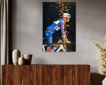 Mathieu van der Poel Ronde van Vlaanderen sparks by FreddyFinn