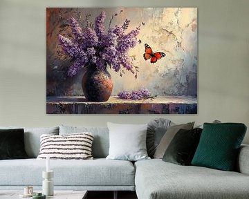 Bloemen Stilleven 1835 van Kunst Kriebels